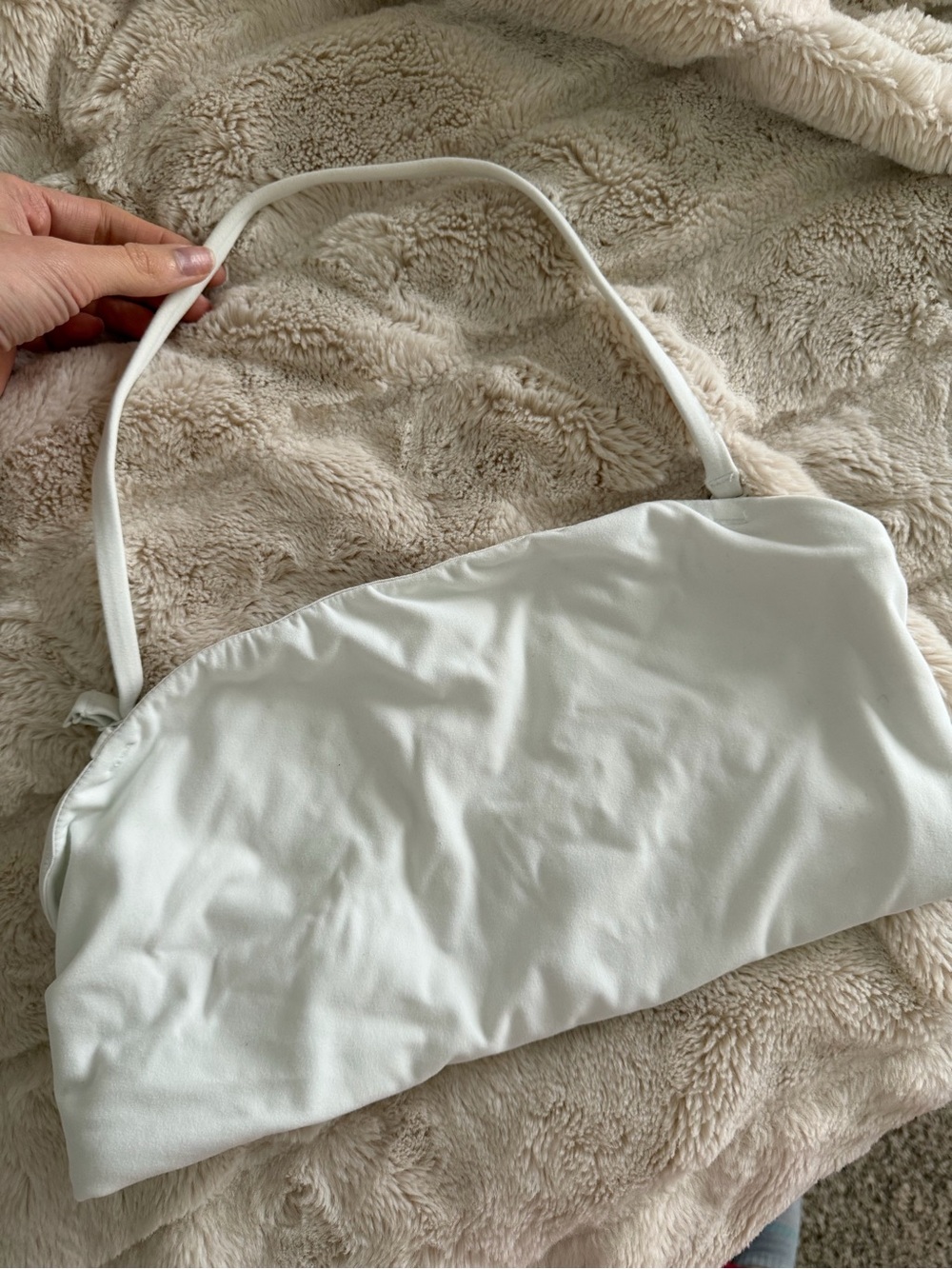 Buffbunny Adjustable Nubre Bandeau-White-L